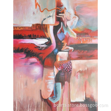 2016 most popular beautiful lady oil painting on canvas